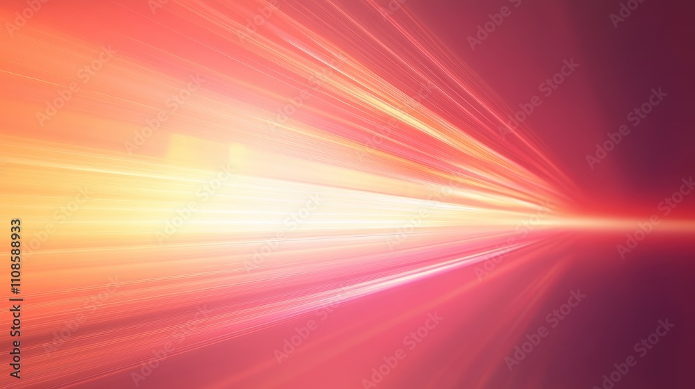 Fototapeta premium Abstract Pink and Orange Light Rays Background High-Resolution Texture for Design Projects