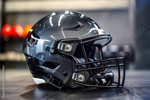 Sleek Design Football Helmet for Superior Protection photo