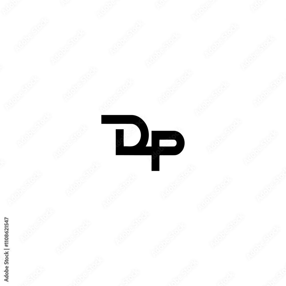 Obraz premium dp logo design 