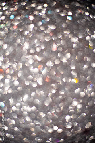 Abstract bokeh lights with soft light background. Blur wall.
