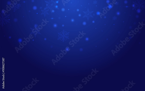 White_snowflakes_on_blue_background_357.eps