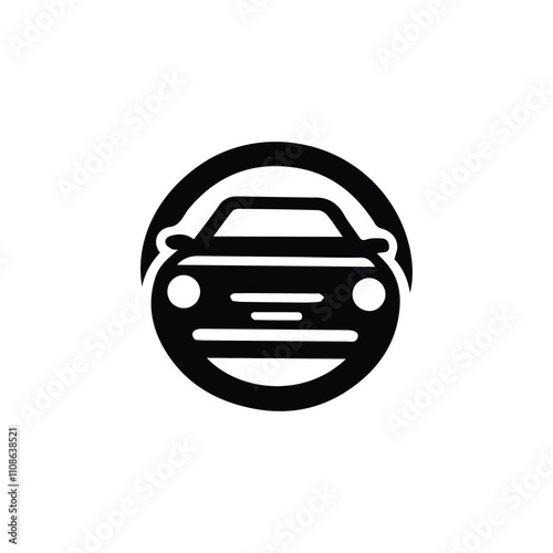 Car icon stock vector. Illustration of cartoon. Car Icon Logo Vector Illustration