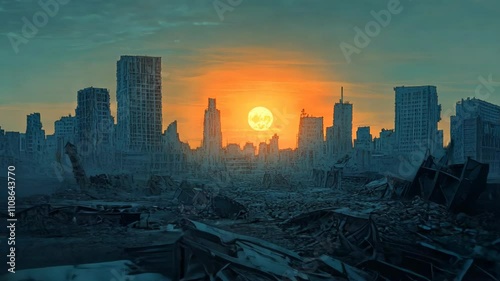 Post-Apocalyptic Cityscape