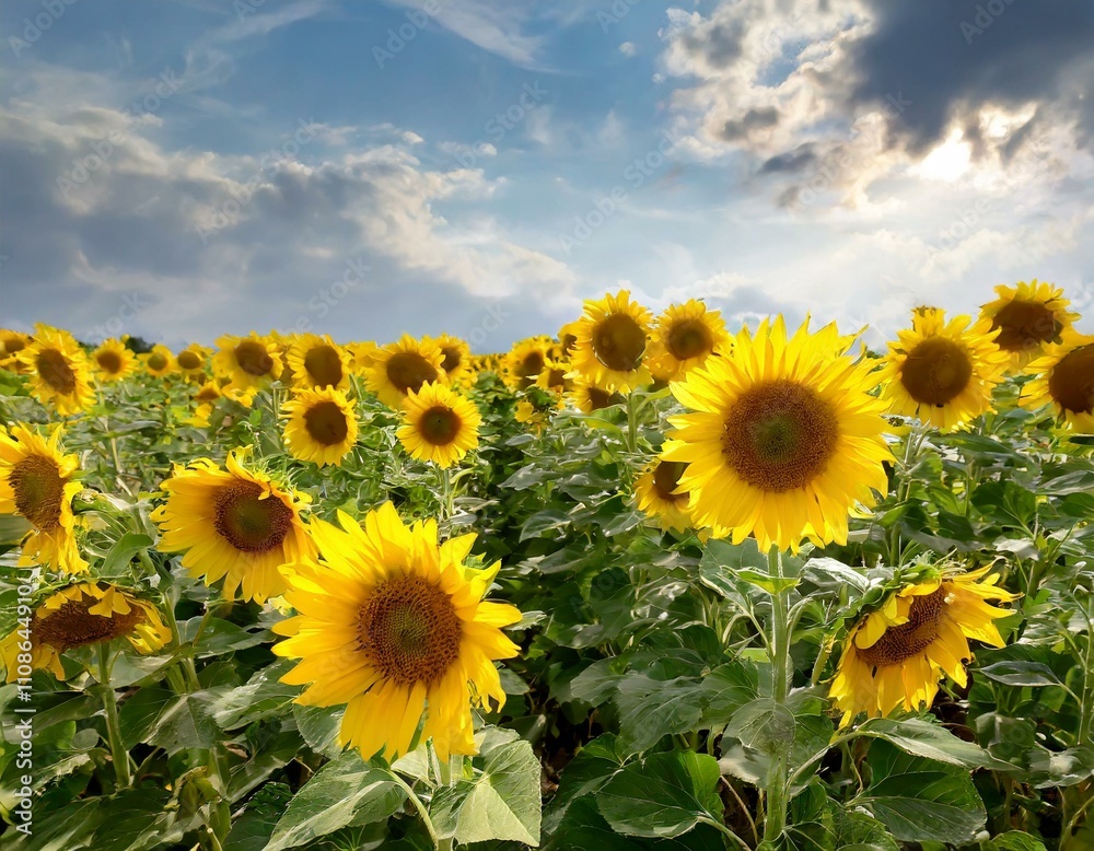 Fototapeta premium Sunny sunflowers