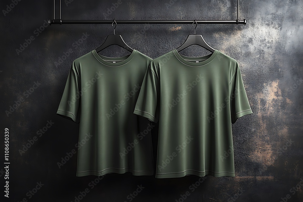Flatlay t-shirt unisex cotton shirt blank for mockup Flatlay t-shirt unisex cotton shirt blank for mockup