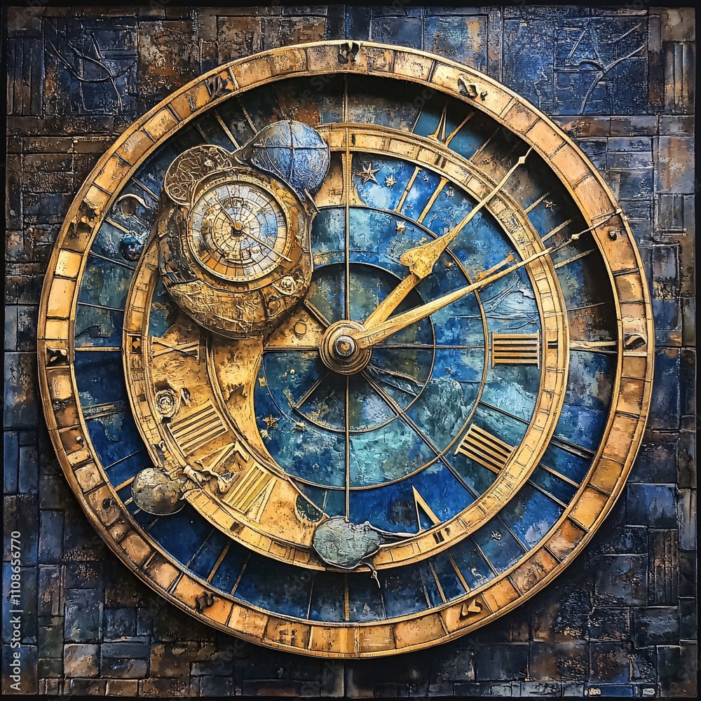 Obraz premium astronomical clock