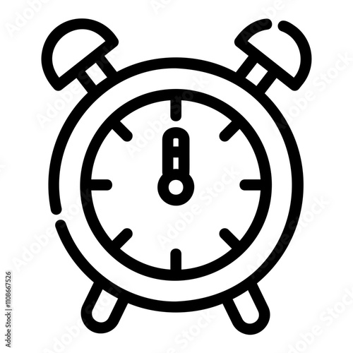 clock Line Icon