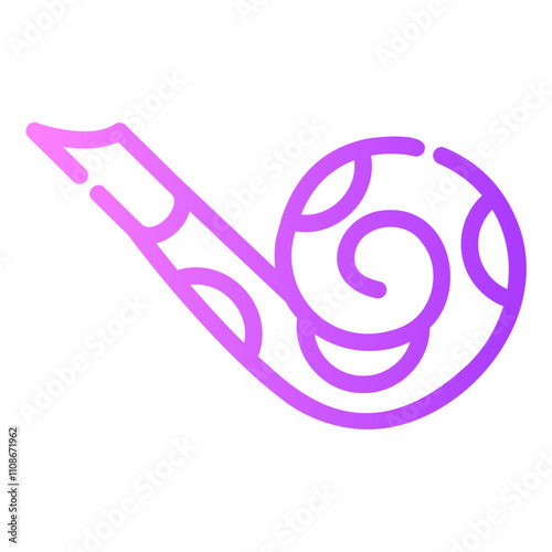 Billede på lærred noisemaker Gradient icon