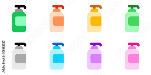 Editable shower gel vector icon. Cosmetics, makeup, skincare, beauty. Part of a big icon set family. Perfect for web and app interfaces, presentations, infographics, etc