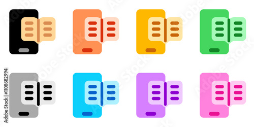 Editable e-book reader app vector icon. Online learning, course, tutorial. Part of a big icon set family. Perfect for web and app interfaces, presentations, infographics, etc