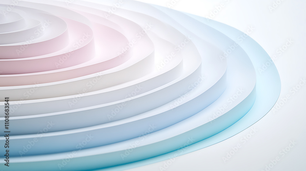 Obraz premium Abstract Geometric Gradient Design