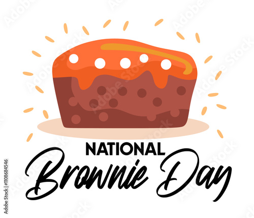 national brownie day with delicious brownies