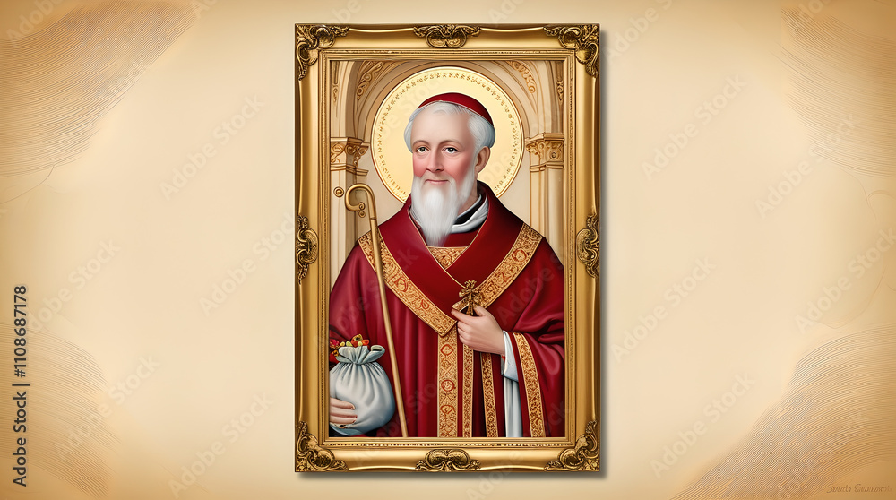 Fototapeta premium Saint Nicholas