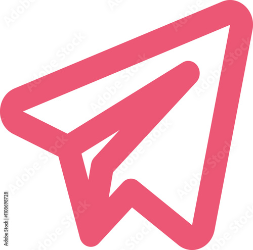 Telegram icon logo design