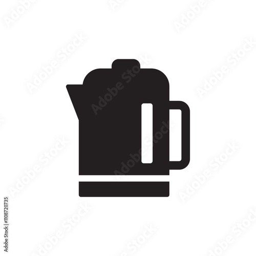 kettle icon for boiling water or tea preparation 