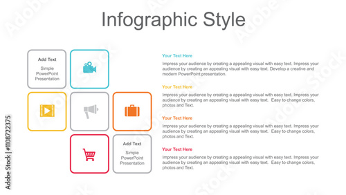 Blocks infographics