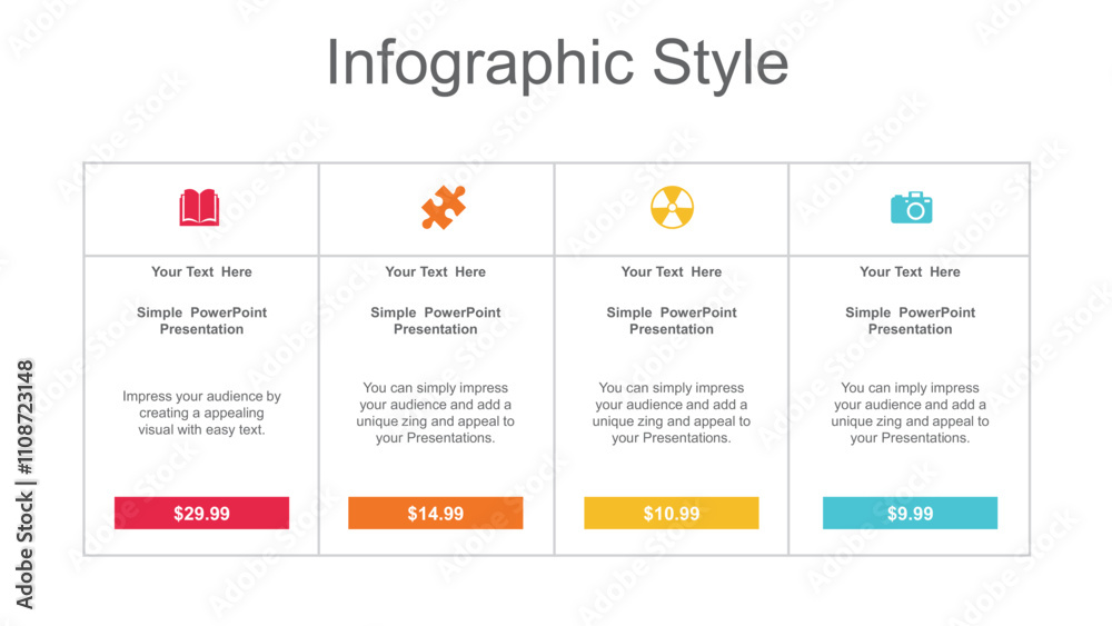 Fototapeta premium INFOGRAPHICS DESIGN 22