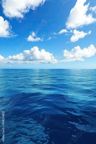 High-resolution image of a calm ocean surface with gentle ripples