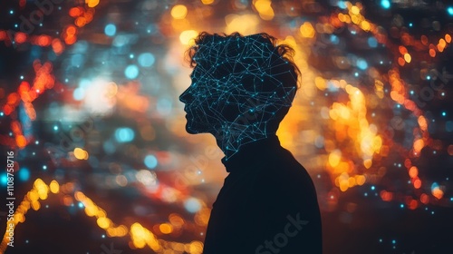 Augmented Reality Silhouette with Dynamic Graphics