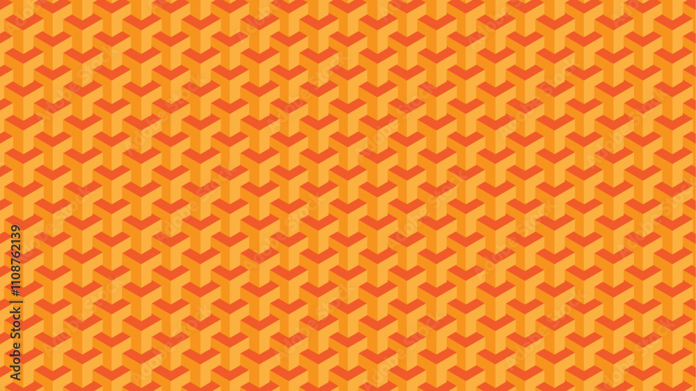 background of orange. Vector seamless pattern. Modern stylish abstract texture. Repeating geometric tiles. hexagon orange background of orange. Vector seamless pattern. Modern stylish abstract texture. Repeating geometric tiles. hexagon orange