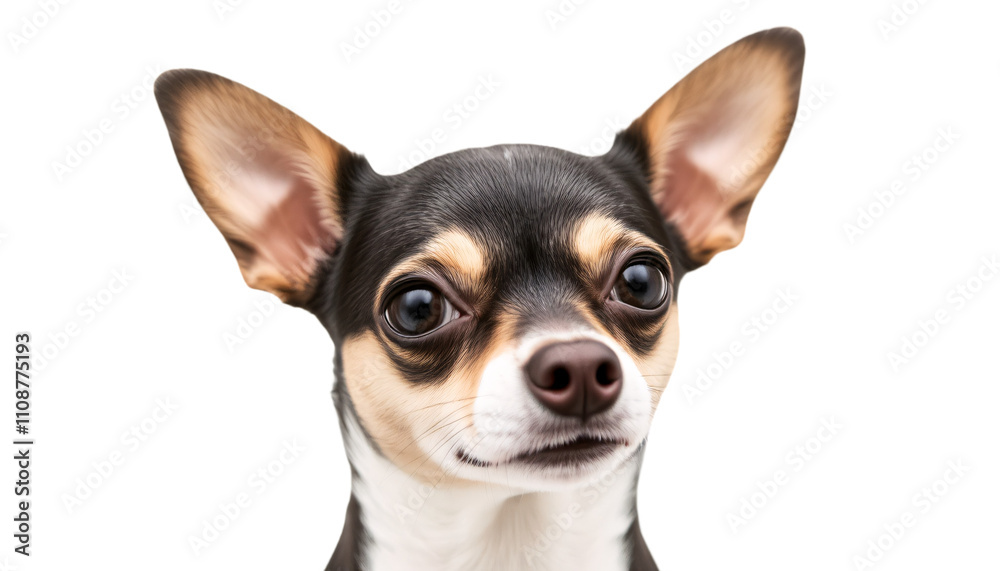 Fototapeta premium Chihuahua isolated on transparent background