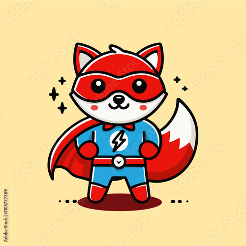 The cartoon Fox Hero: An Adventure of Courage and Cleverness