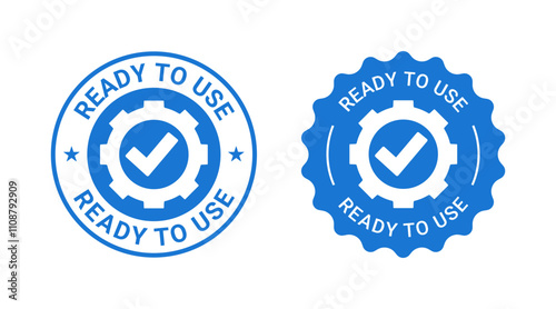 Ready to use vector icon. Easy using product badge labels