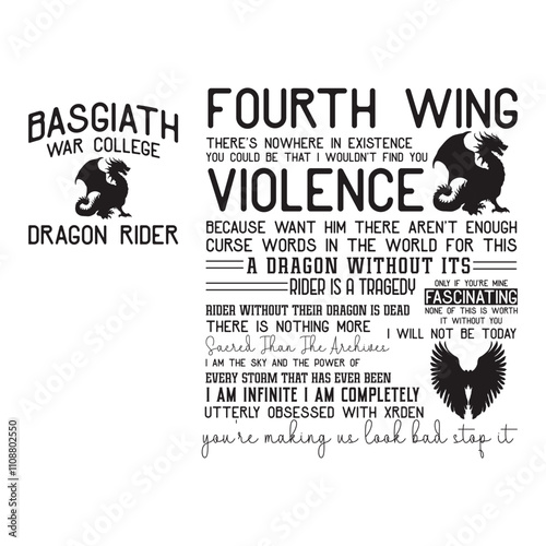 Fourth Wing basgiath war college dragon rider
