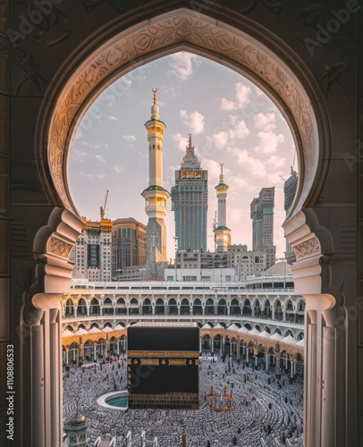 A View of the Kaaba in Mecca