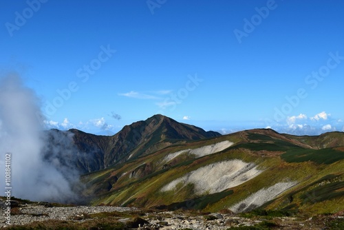 紅葉の日本百名山「飯豊山」