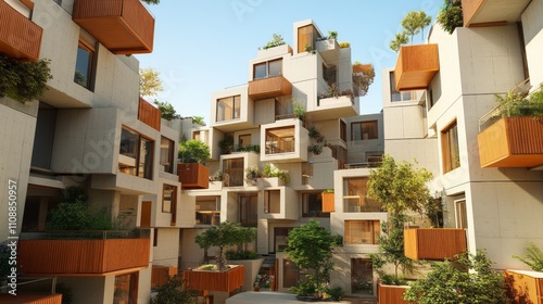 Modern Housing Project with Multiple Units