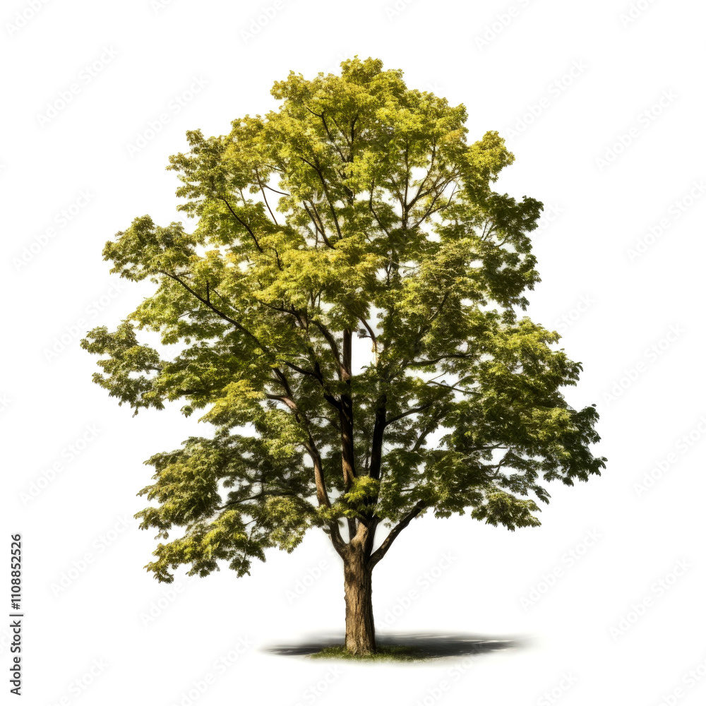 Lush green tree isolated on white. (1) Lush green tree isolated on white. (1)