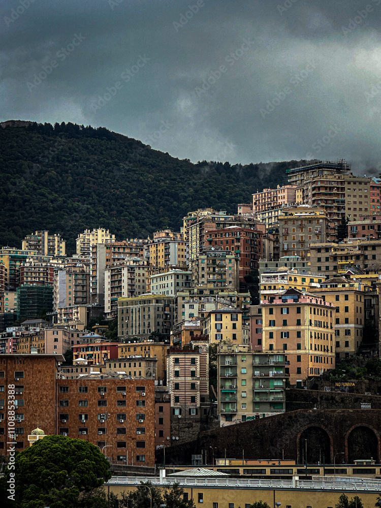 Naklejka premium Cityscape Italy