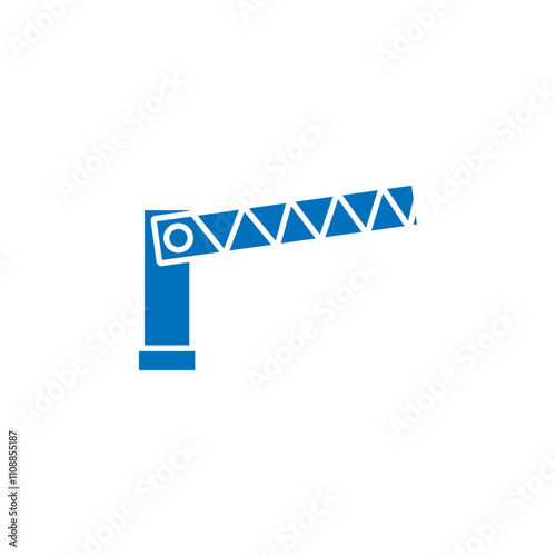 Barrier icon Thin line illustration set
