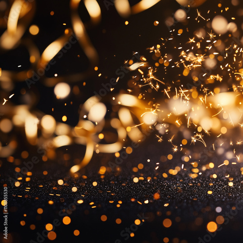 golden christmas background
