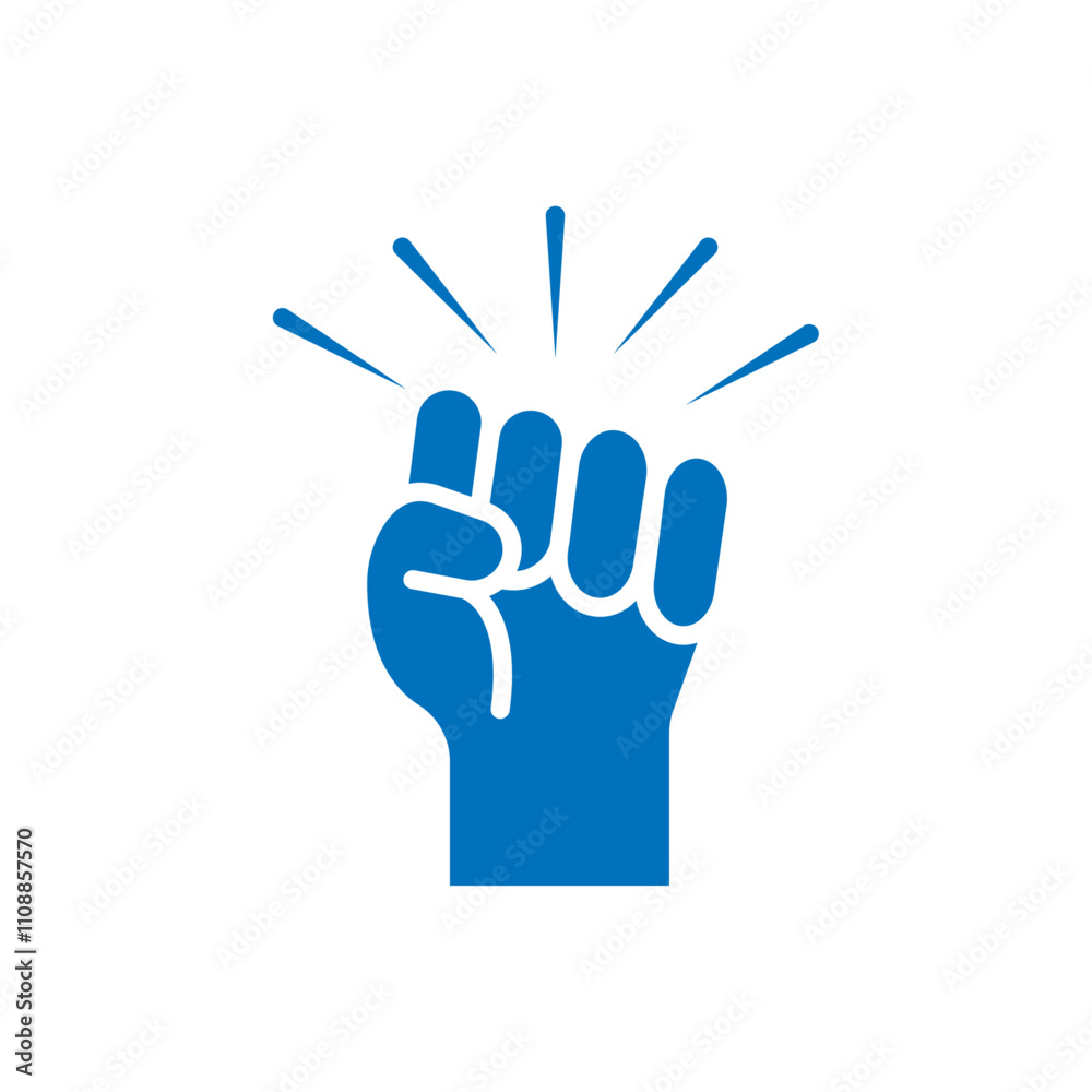Fototapeta premium Empowerment icon Thin line illustration set