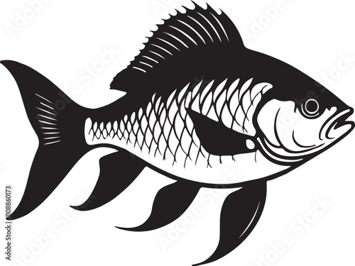 a fish vector silhouette