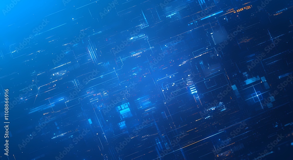 Obraz premium abstract blue background