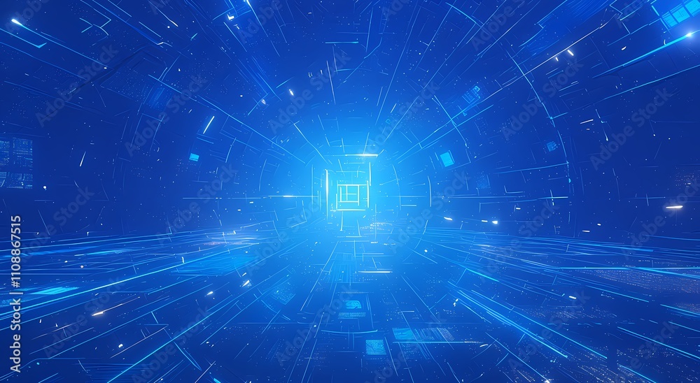 Obraz premium abstract blue background