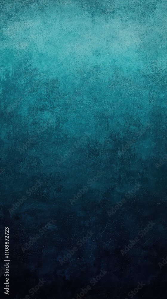 Obraz premium Abstract Teal and Dark Blue Gradient Background 