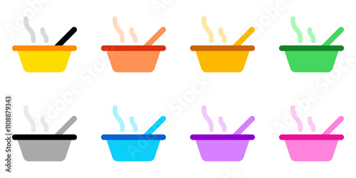 Editable warm soup vector icon. Food, restaurant. Part of a big icon set family. Perfect for web and app interfaces, presentations, infographics, etc