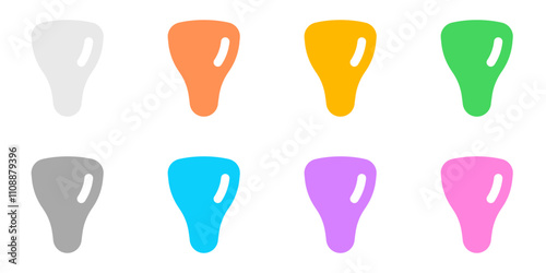 Editable incisor, tooth vector icon. Dentistry, healthcare, medical. Part of a big icon set family. Perfect for web and app interfaces, presentations, infographics, etc