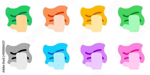 Editable wipe clean hand vector icon. Part of a big icon set family. Perfect for web and app interfaces, presentations, infographics, etc