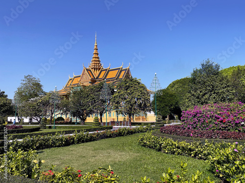 The Beauty of Phnom Penh’s Palaces and Pagodas, Phnom Penh, Cambodia photo