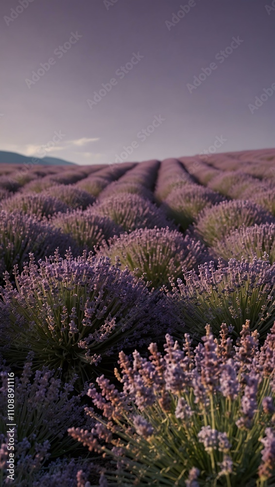 Obraz premium Solid lavender backdrop, smooth and vibrant.