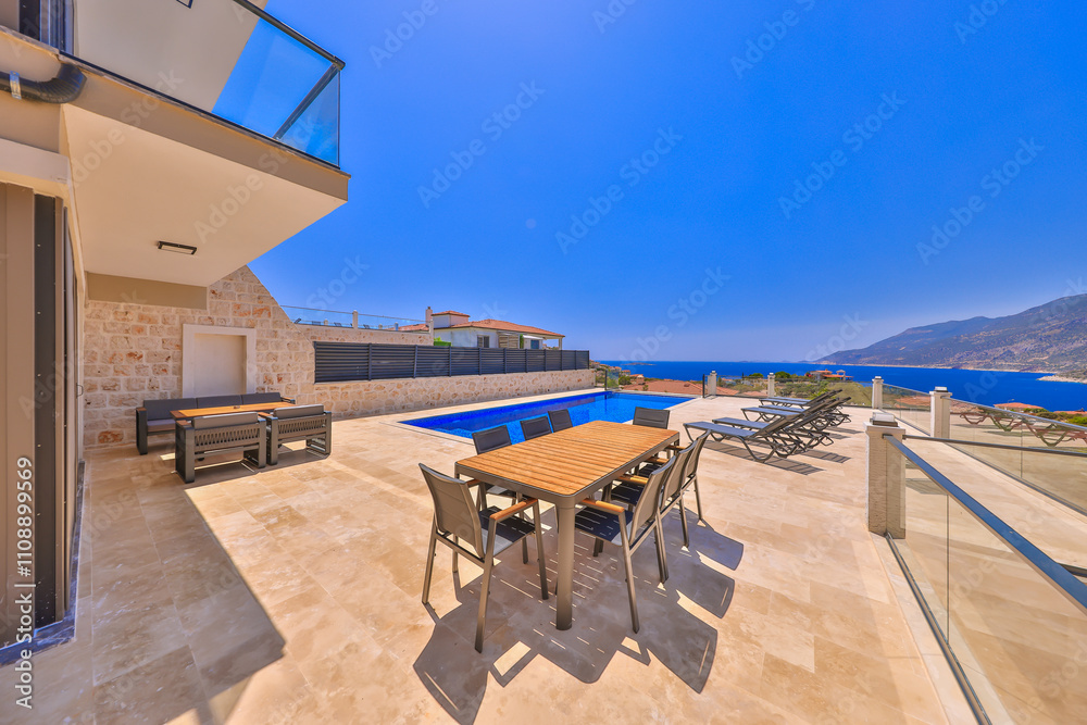 Exclusive vacation rental with private pool and outdoor dining