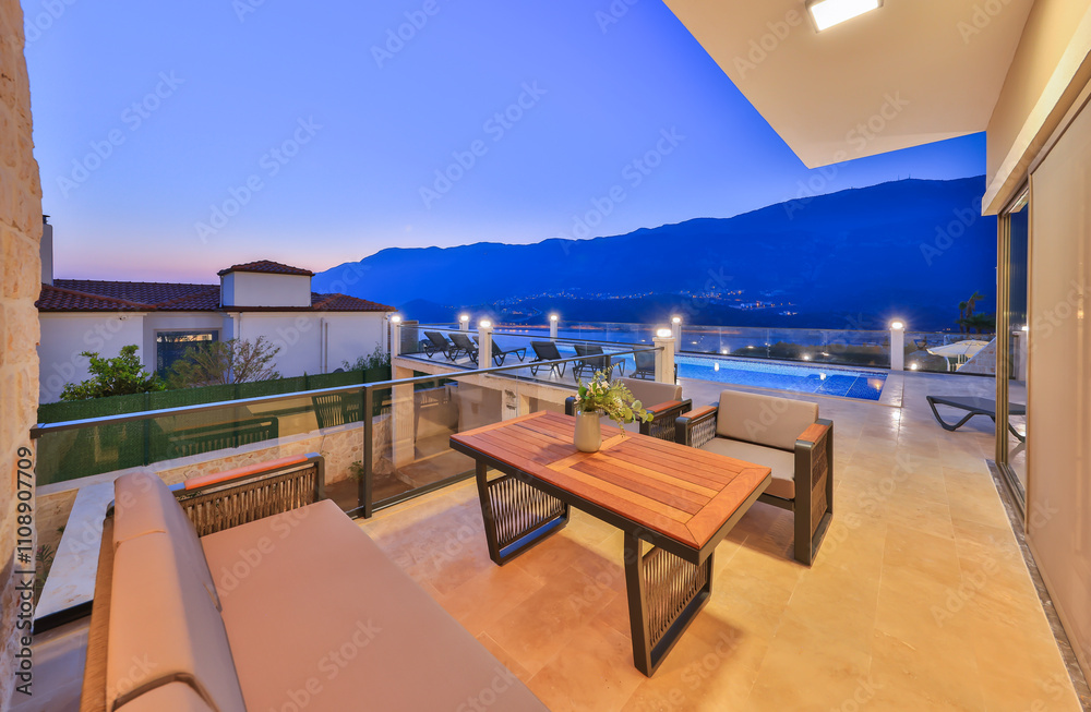 Exclusive vacation rental with private pool and outdoor dining