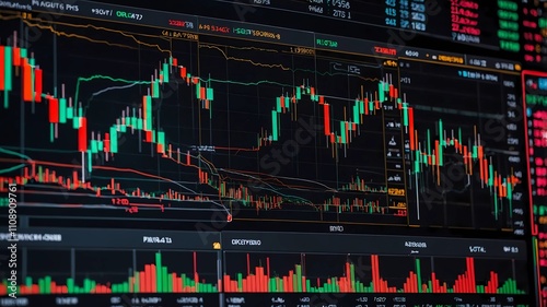 Crypto market background