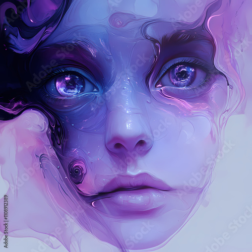 surrealistic portrait 