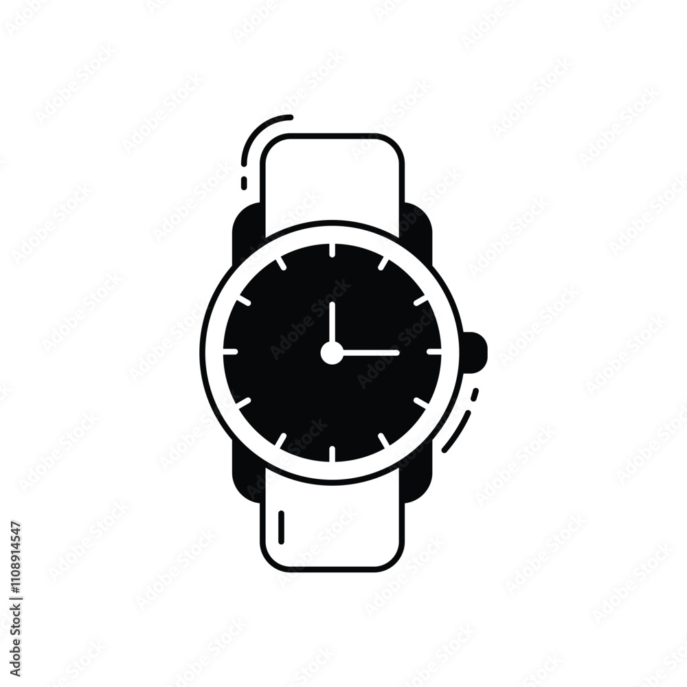 Watch vector icon Watch vector icon